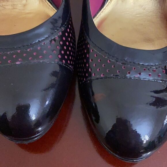 š ANTONIOāMELANIāBLACKāANDĀ PINKāHEELSāš āSizeā6ā1/2 - Picture 5 of 9